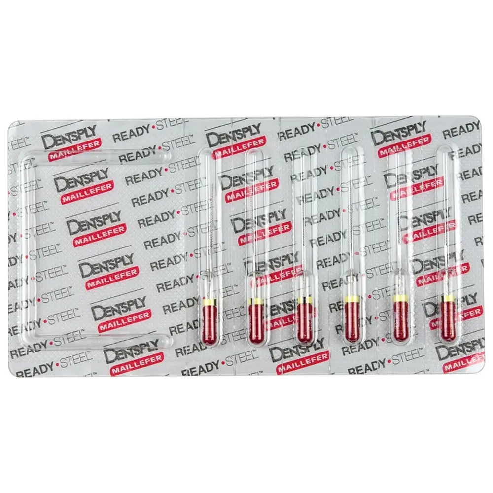 Dentsply Sirona READYSTEEL K-Flexofiles - Packung 6 Stück 31 mm ISO 025