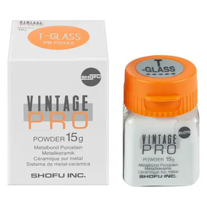 Shofu Inc. Vintage Pro Enamel Effect T-Glass Flasche 15g