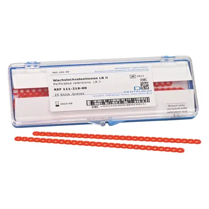 Dentaurum GmbH & Co. KG WachslochretentionenLR II rot Pa 25