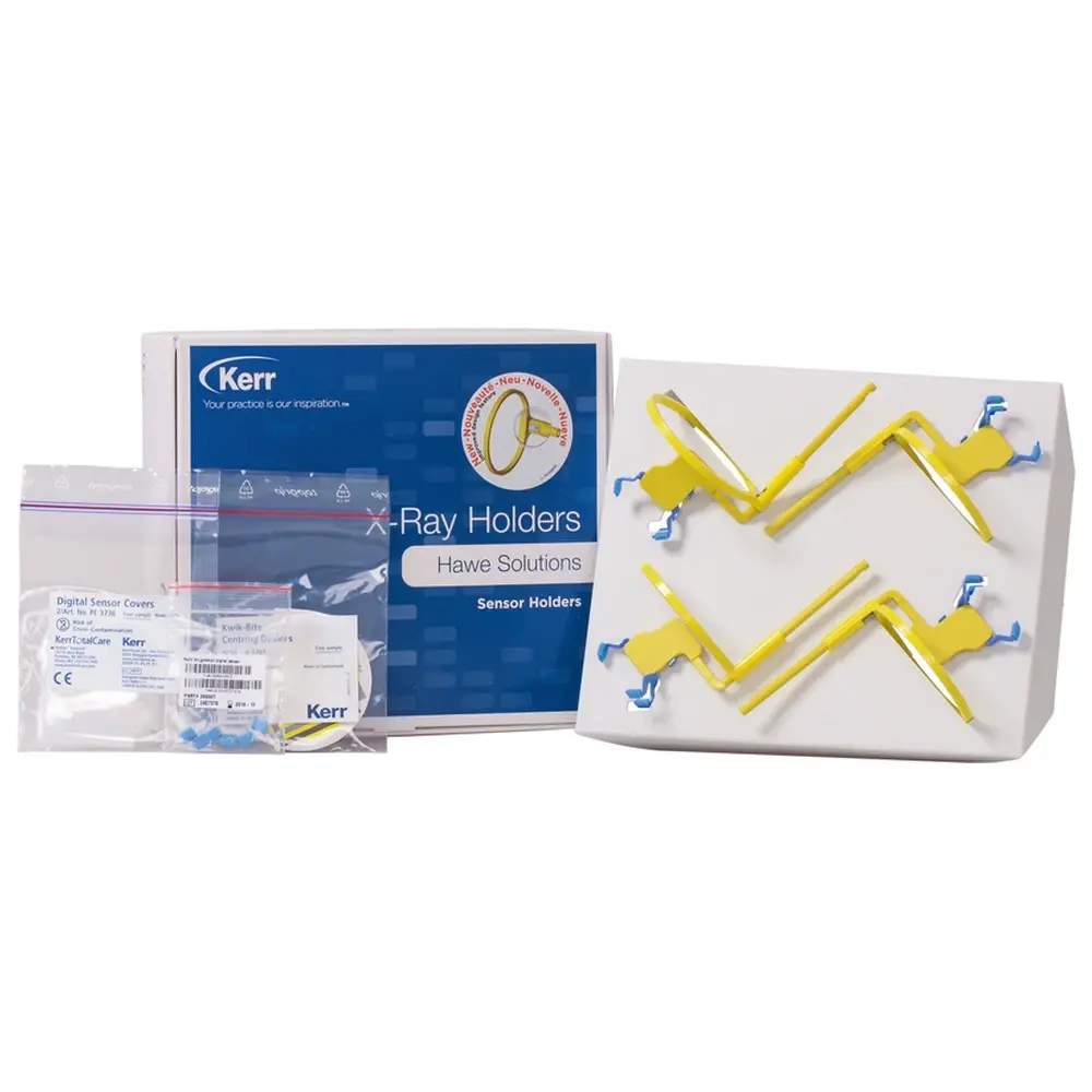 Kerr Kwik-Bite™ - Packung 4 Sensorenhalter mit Ring, 1 Zentrierhilfe