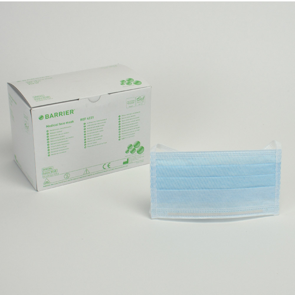 GX208612_OPMaske_Barrier_StanHypoall_blau_60St OP-Maske Barrier Stan.Hypoall. blau 60St