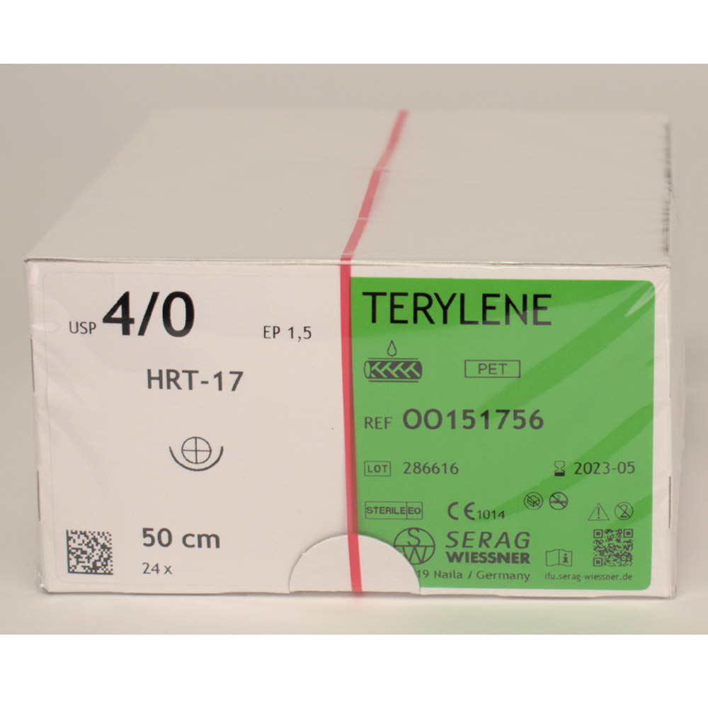 Terylene grün 4/0 HRT-17 0,5 2Dtz
