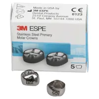 3M Espe Dental Products Edelstahl-Kronen D-UL-5 Pa 5