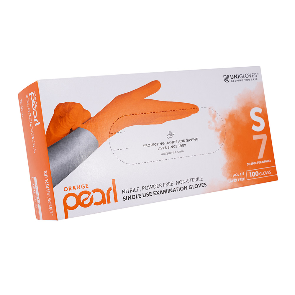 Nitril ORANGE PEARL -S- 100St