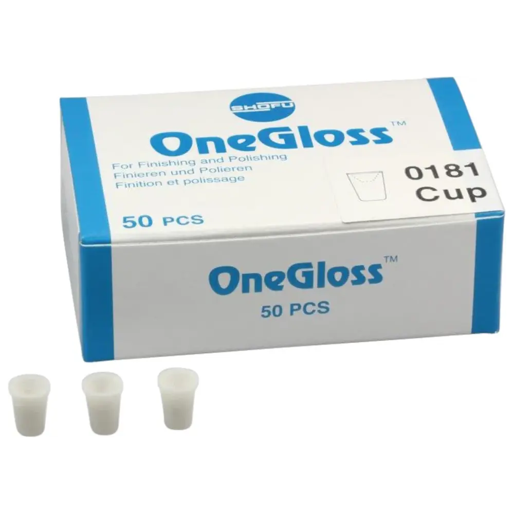 SHOFU OneGloss™ - Packung 50 Polierer Kelch, unmontiert