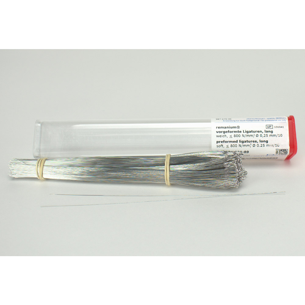 Ligaturen Vorgeformt lang 1000St