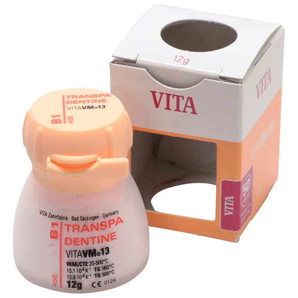 VITA VM® 13 classical A1-D4® - Packung 12 g Pulver transpa dentine B1