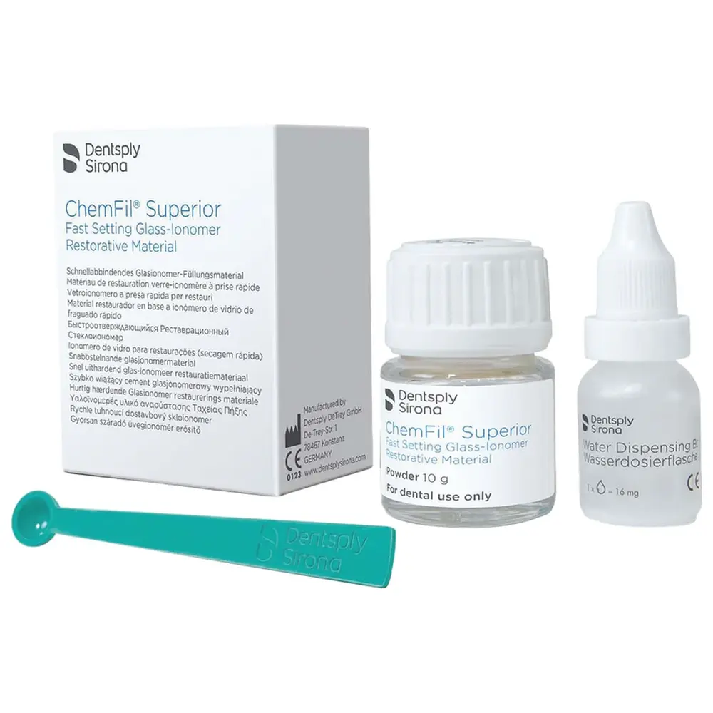 Dentsply Sirona ChemFil® Superior - Packung 10 g Pulver hellgelb-grau
