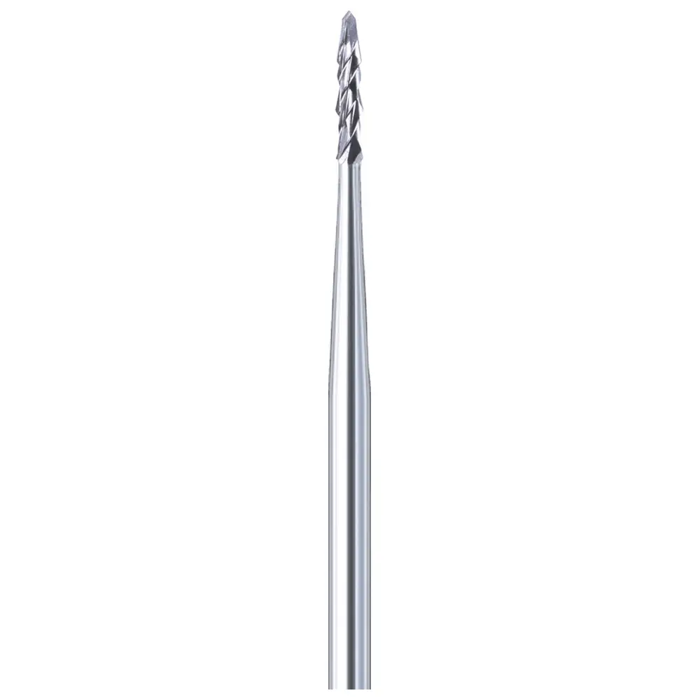 Busch Chirurgie Knochenfräser HM 164LA - Packung 2 Stück A-Verzahnung, FG, Figur 415, 6,5 mm, ISO 012