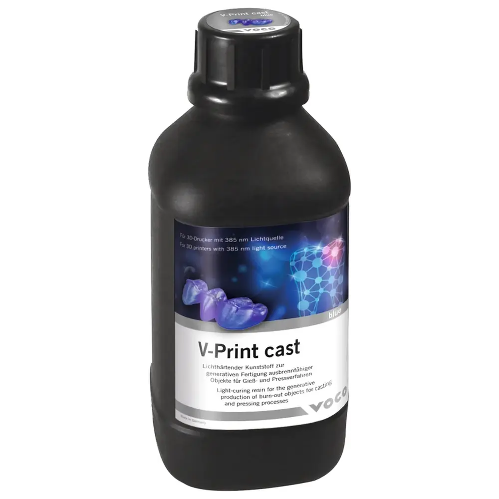 VOCO V-Print cast - Flasche 1 kg blau