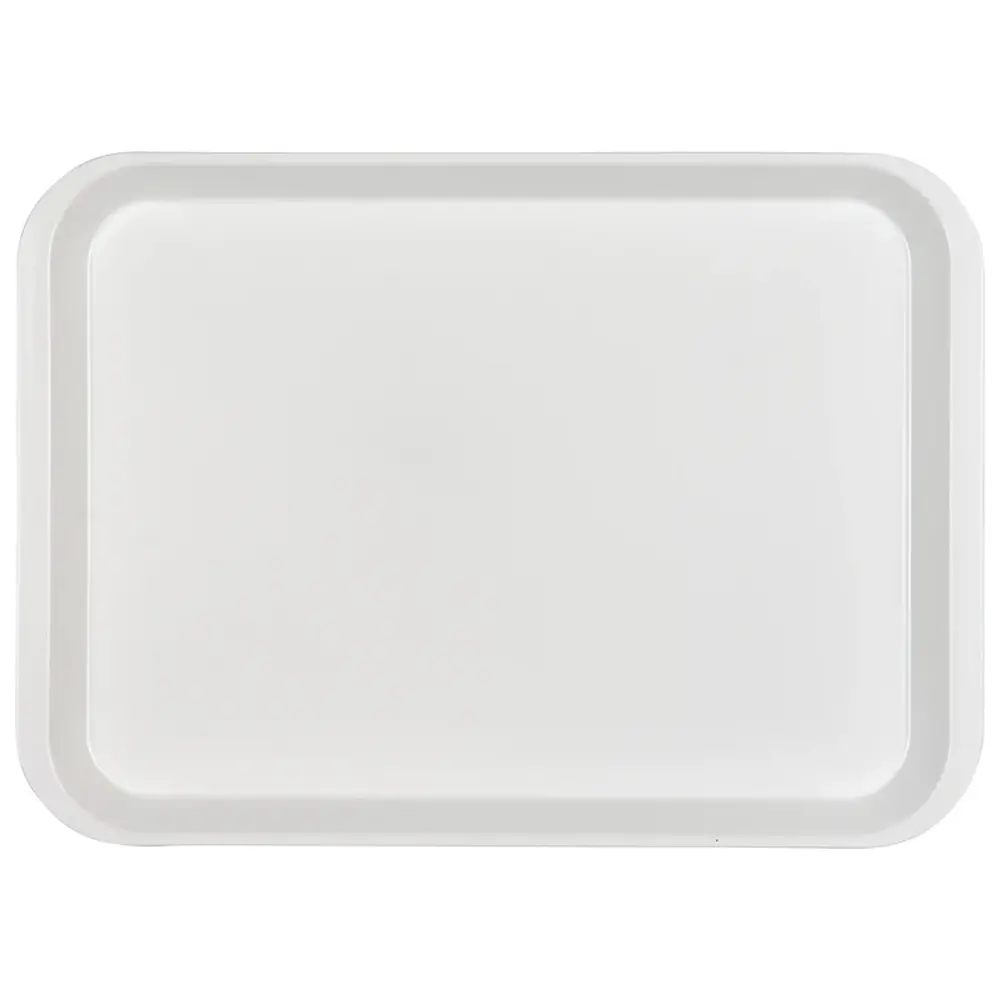 Medicom B-Lok Tray - Stück Tray 34 x 24,5 x 2,2 cm, ohne Einteilung weiß