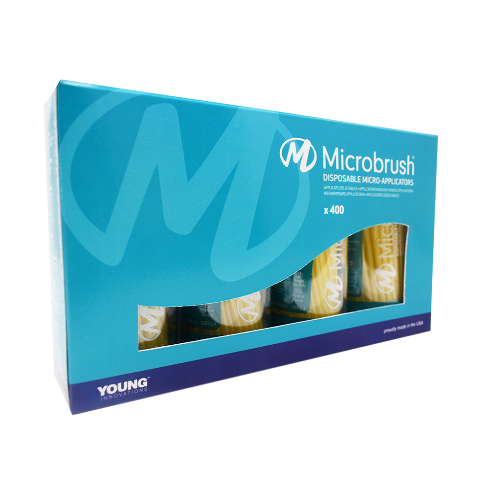 GX14615_Microbrush_fine_yellow__400St Microbrush fine yellow 400St