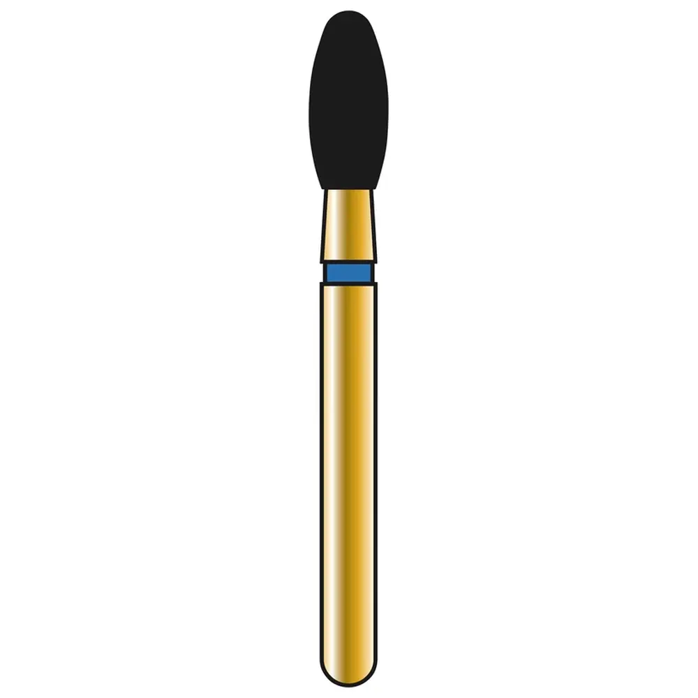 COLTENE DIATECH Diamanten G379 - Packung 50 Stück blau mittel (M), FG, Figur 277 Ei, 5 mm, ISO 023