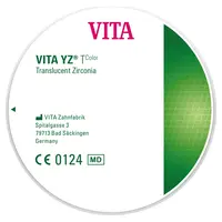 VITA In-Ceram YZ® TColor Disc - Stück Ø 98,4 mm, H 20 mm, LL1 light