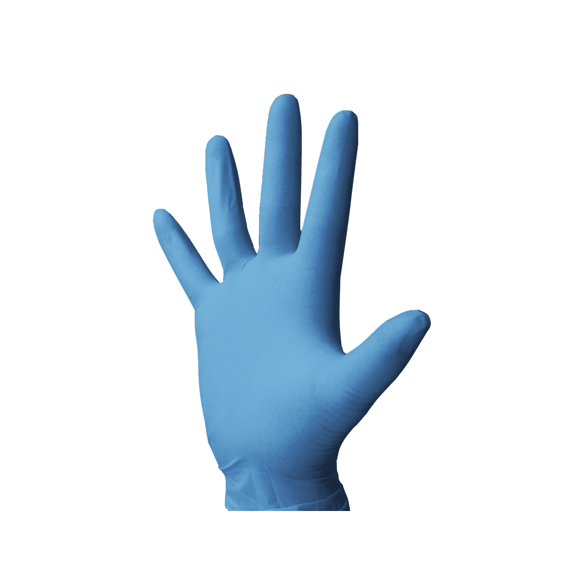 Monoart Einmalhandschuhe LATEX Größe: M Farbe: blau