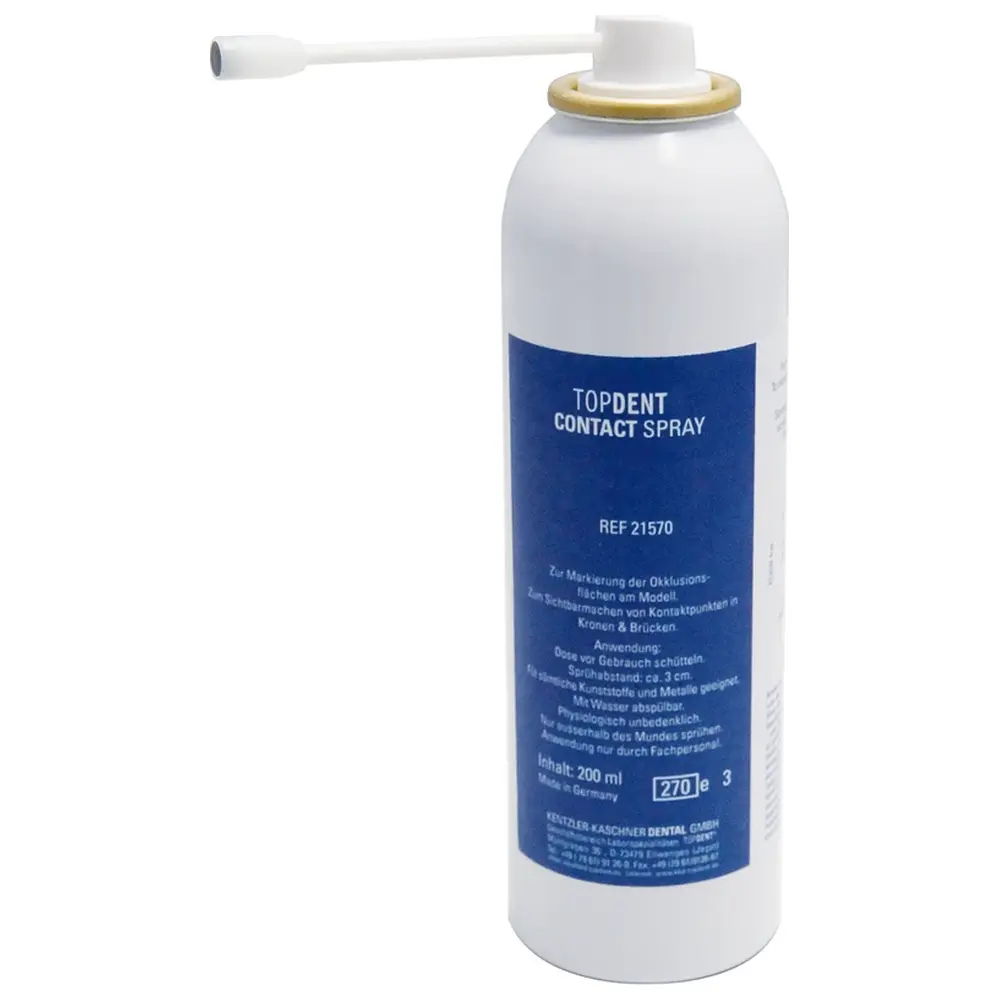 Kentzler-Kaschner TOPDENT Contact Spray - Spraydose 200 ml hellgrün