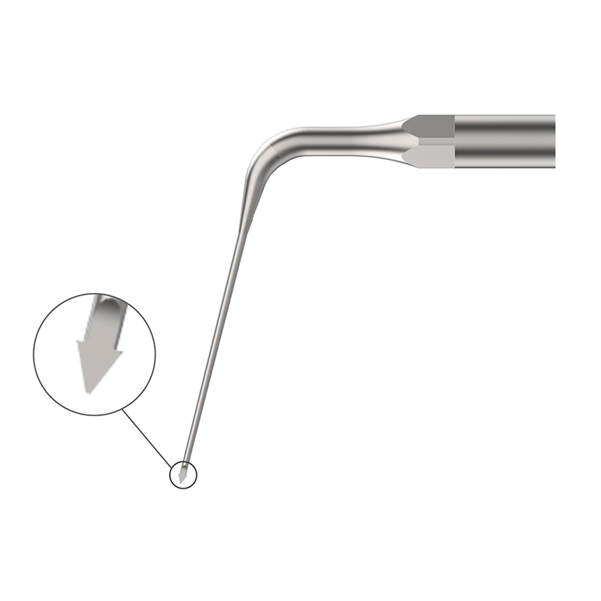 Xpedent Ultraschallspitze eROGP Endo (passend für den Einsatz mit EMS® Geräten)