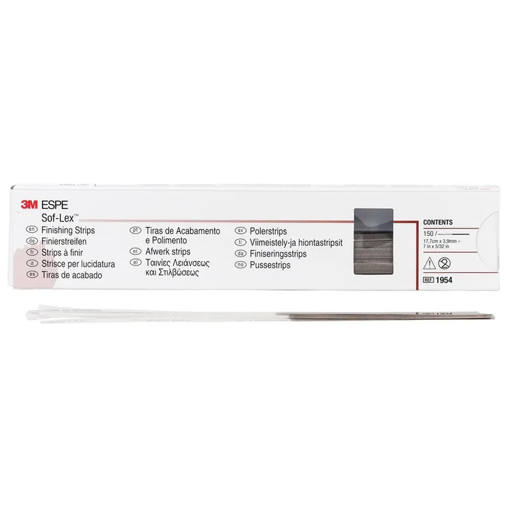 71391_SofLex_Finier_und_Polierstreifen__Packung_150_Streifen_grobmittel Solventum Dental Solutions Sof-Lex™ Finier- und Polierstreifen - Packung 150 Streifen grob/mittel