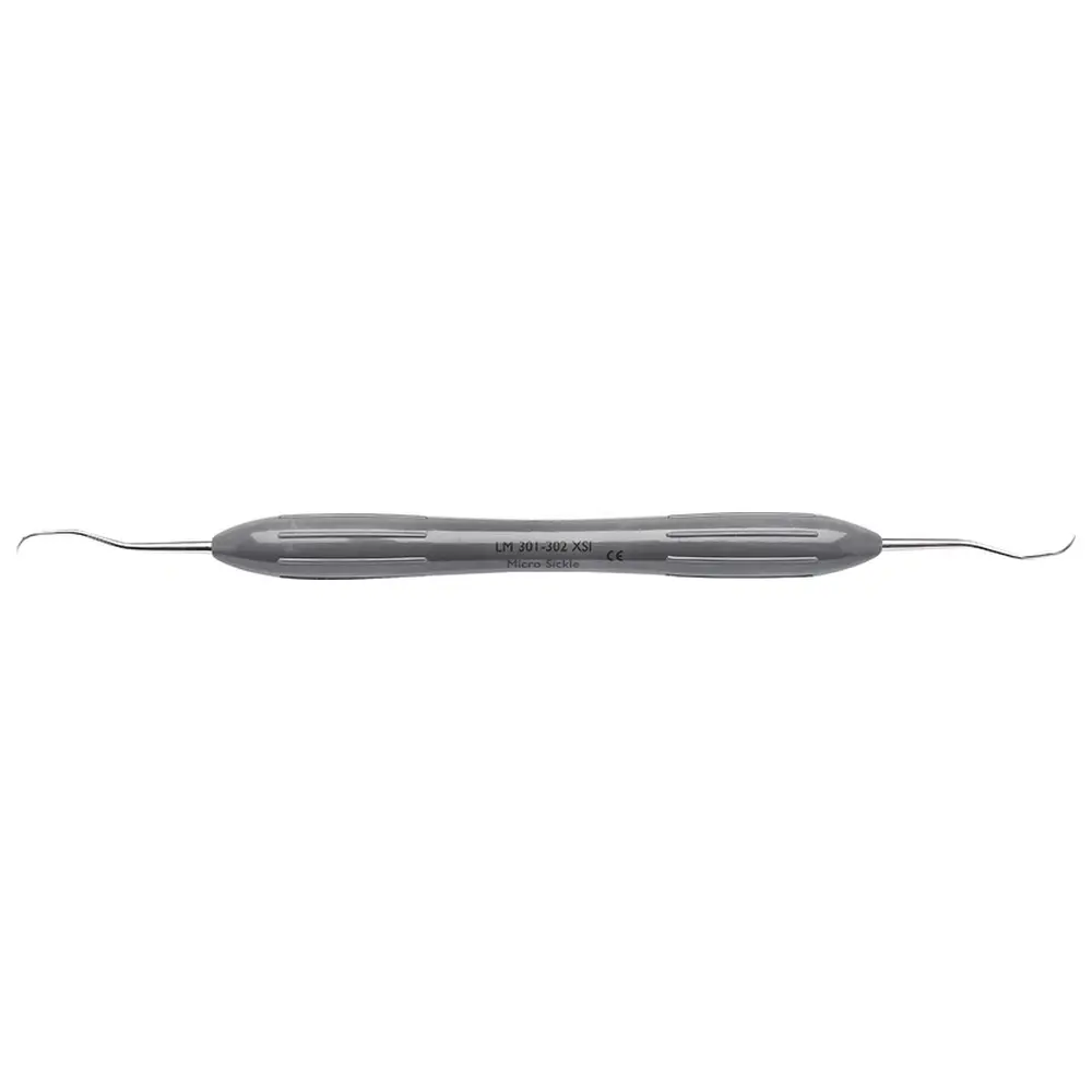 Medicom LM DuraGradeMAX™ Mikro-Sichel Scaler - Stück dunkelgrau, LM-ErgoMax™ Griff