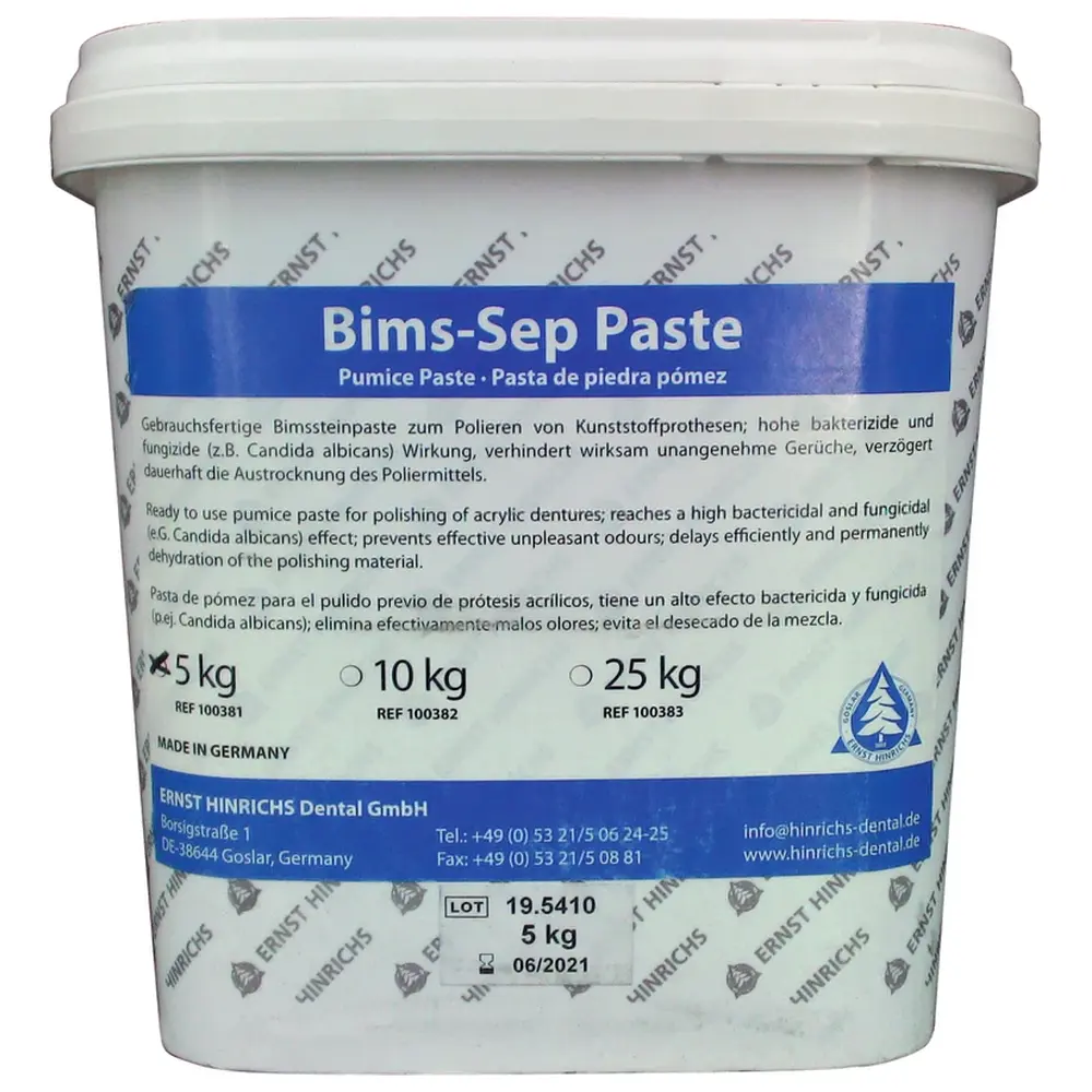 ERNST HINRICHS Bims-Sep Paste - Eimer 5 kg