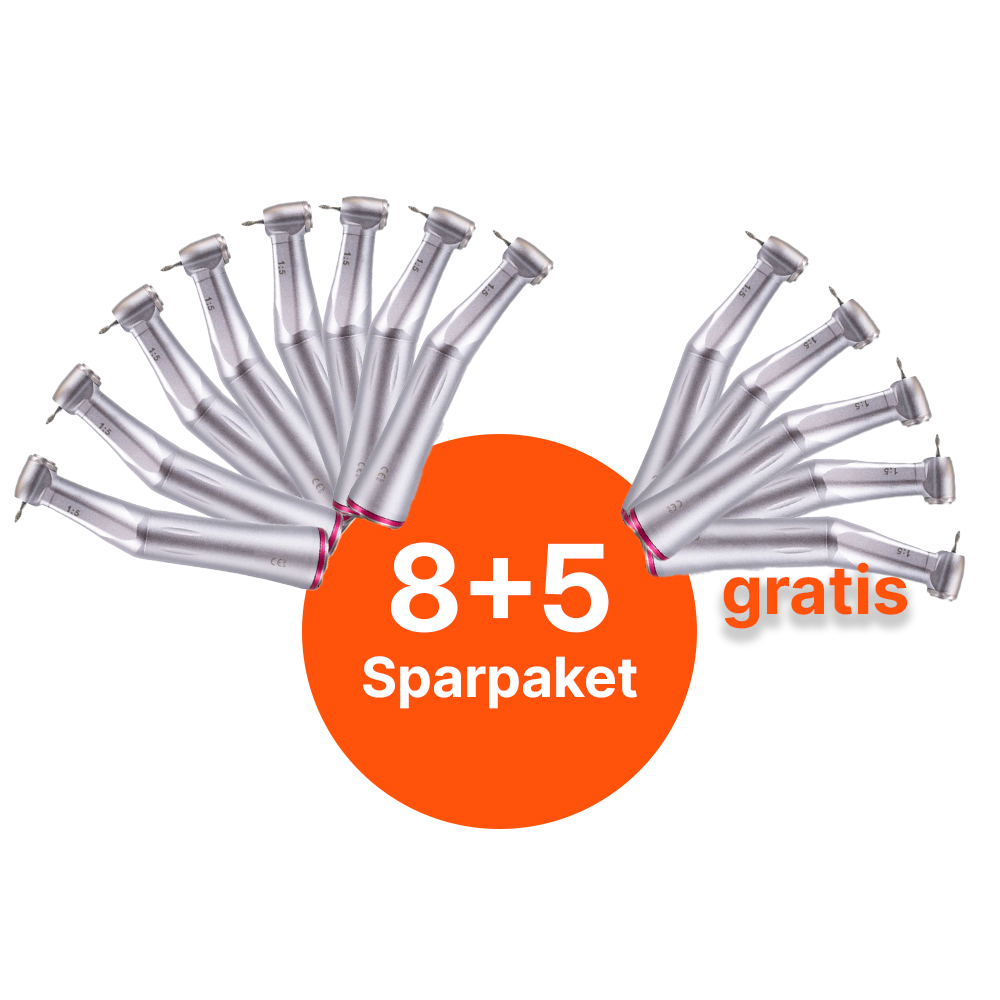 Rotes Winkelstück 1:5, mit Licht und Wasser 8+5 Set Rotes Winkelstück 1:5, mit Licht und Wasser 8+5 Set