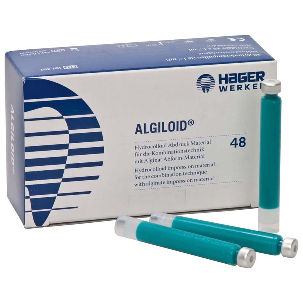 Hager & Werken ALGILOID® - Packung 48 Zylinderampullen