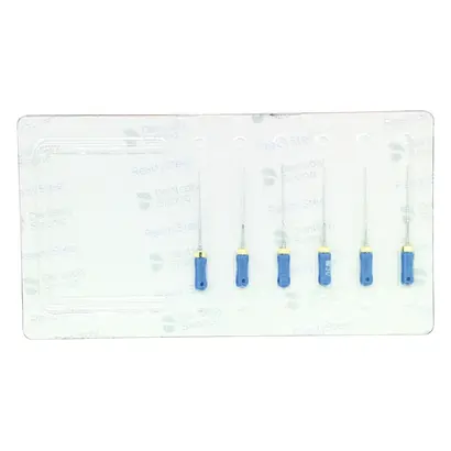 MAILLEFER INSTRUMENTS HOLDING Sàrl READYSTEEL K-Files 25mm ISO030 Pa 6