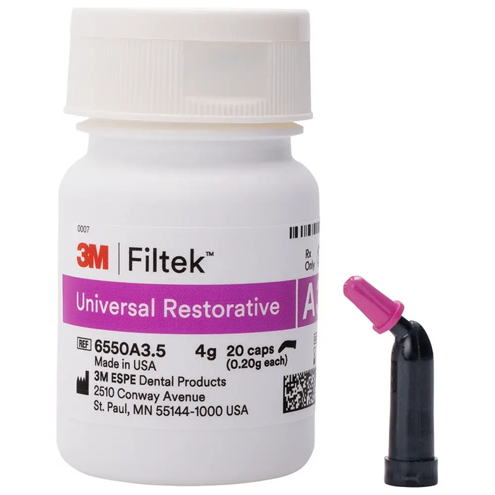 Solventum Dental Solutions Filtek™ Universal Restorative - Packung 20 x 0,2 g Kapsel A3,5