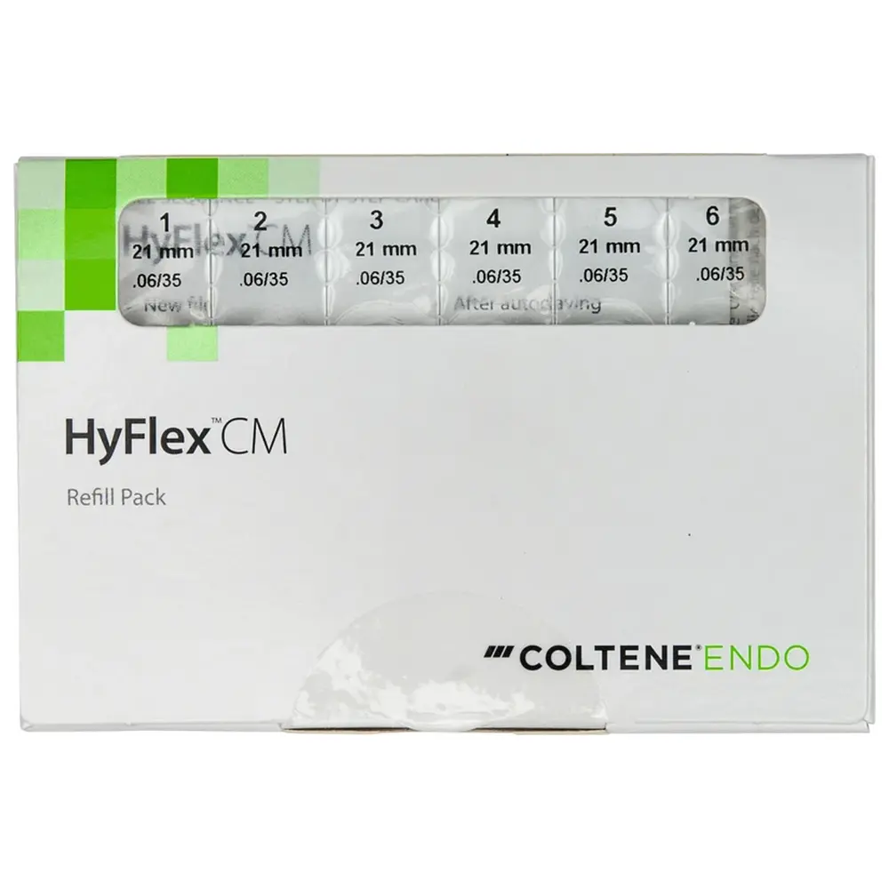 COLTENE HyFlex® CM - Packung 6 Stück 21 mm, Taper.06 ISO 035
