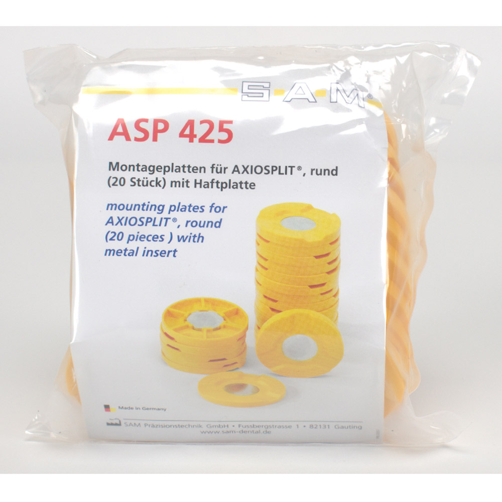 Axiosplit Montageplatten rund BP 100St