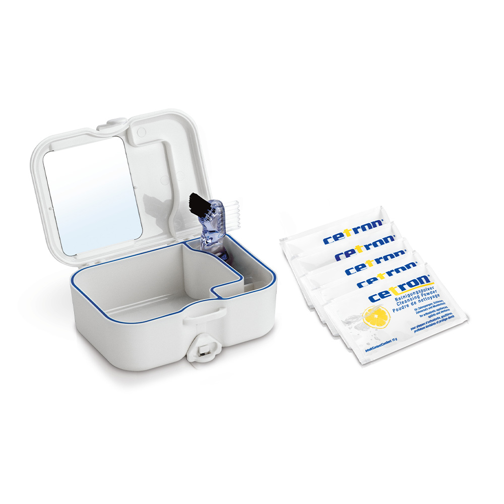 SCHEU-DENTAL CETRON® - Set 5 x 15 g, 1 Aufbewahrungsbox