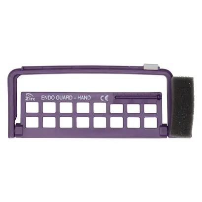 Zirc Company Steri Endo Guard Hand pflaume 13,7x1x5,6cm St