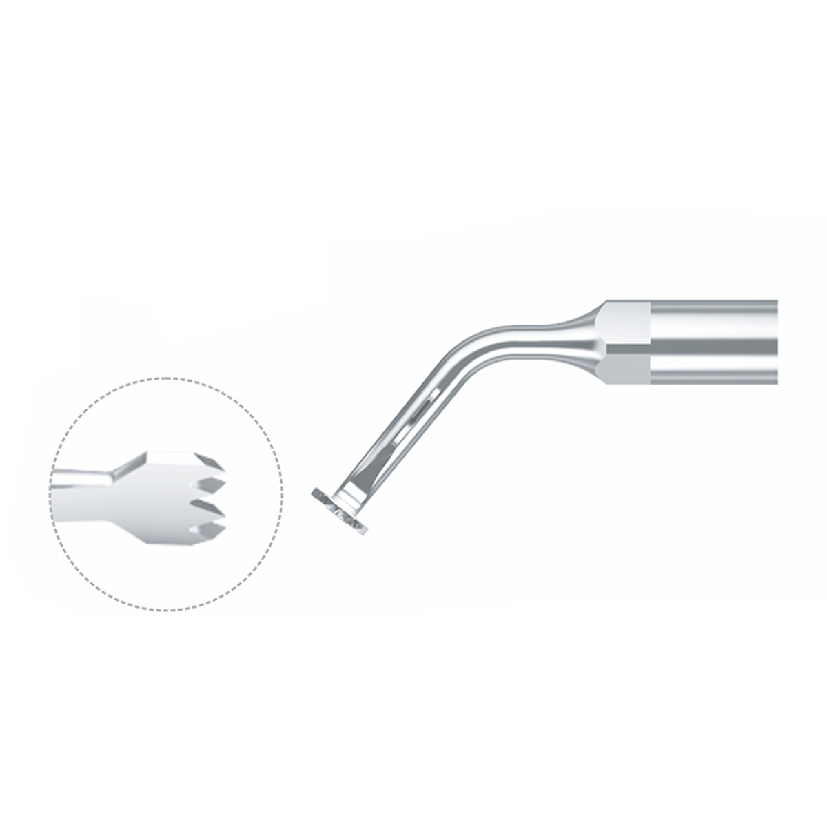 Xpedent Ultraschallspitze BS2R Chirurgie (passend für den Einsatz mit EMS® Geräten)