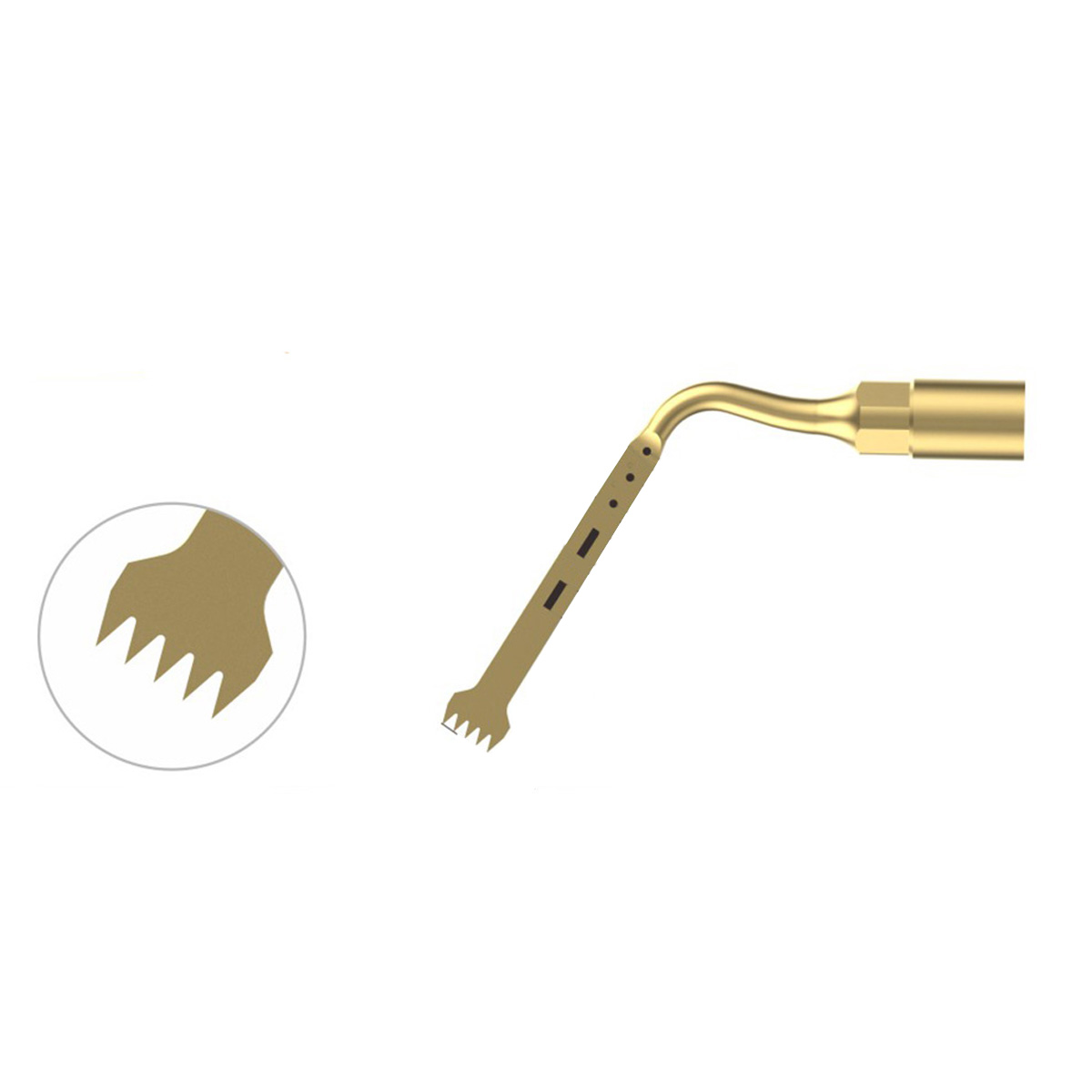 Xpedent Ultraschallspitze 20 Chirurgie (passend für den Einsatz mit MECTRON® Geräten)