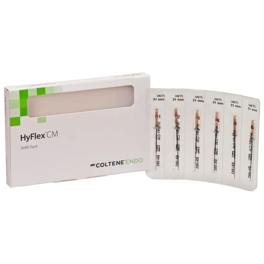 COLTENE HyFlex® CM - Packung 6 Stück 31 mm, Taper.04 ISO 025