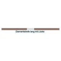 Hopf, Ringleb & Co GmbH & CIE Diamantstreifen F354L 4mm 0,10mm Pa 10