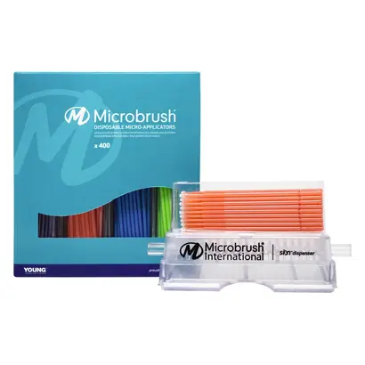 Young Microbrush International Ltd. Microbrush Plus Spender Kit Applikatoren regular Pa 400