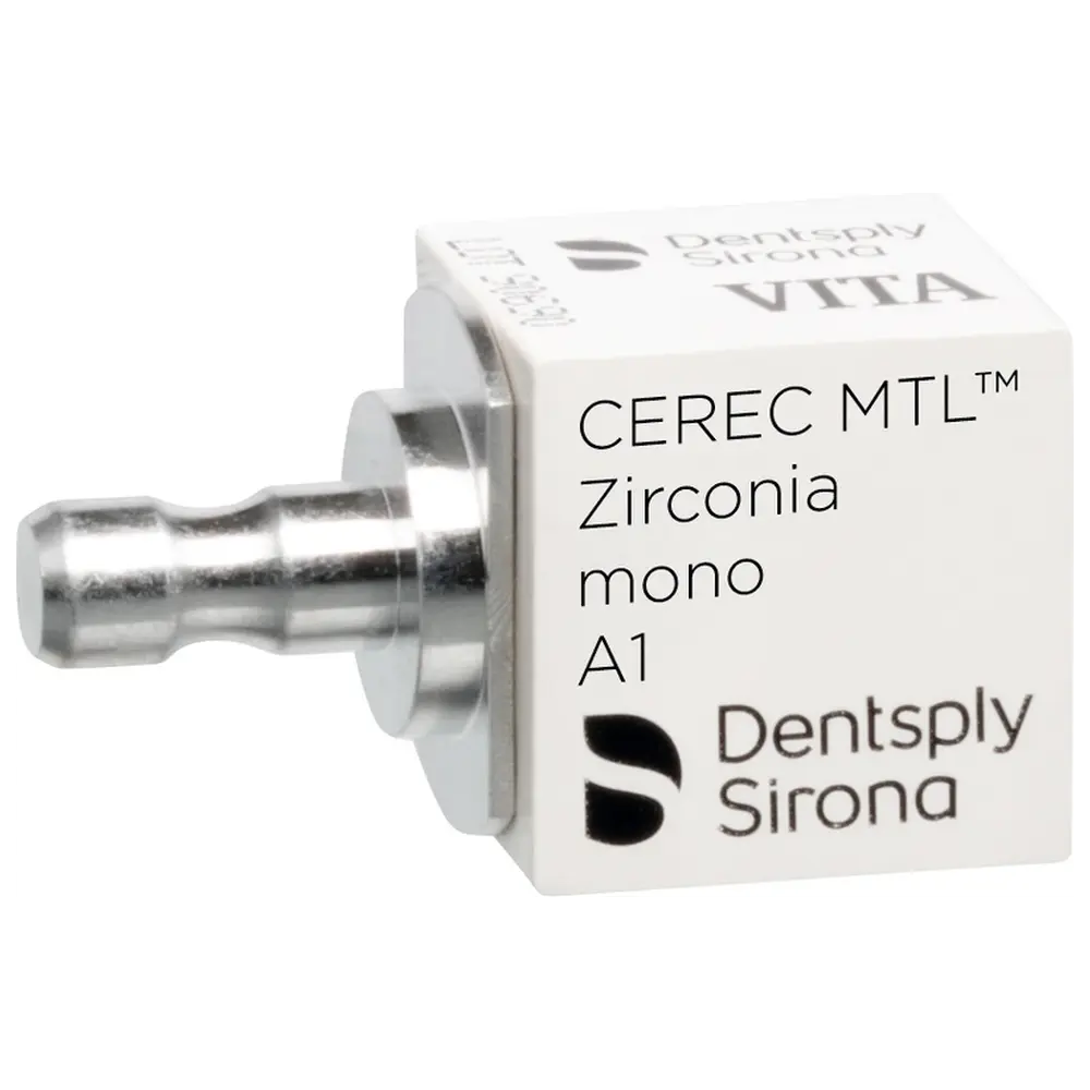 Dentsply Sirona CEREC MTL™ Zirconia - Packung 4 Stück mono A1