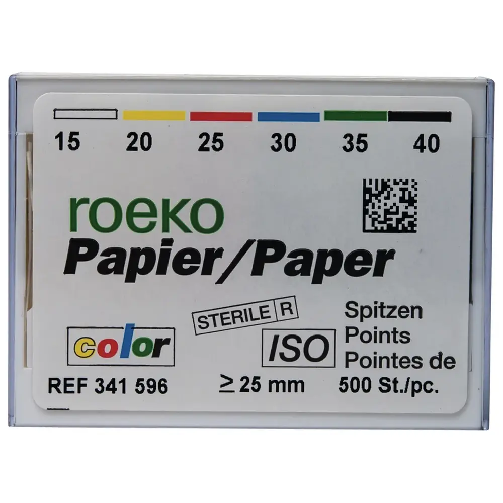 COLTENE roeko Papier Spitzen Color - Sortiment 500 Stück ISO 015-040