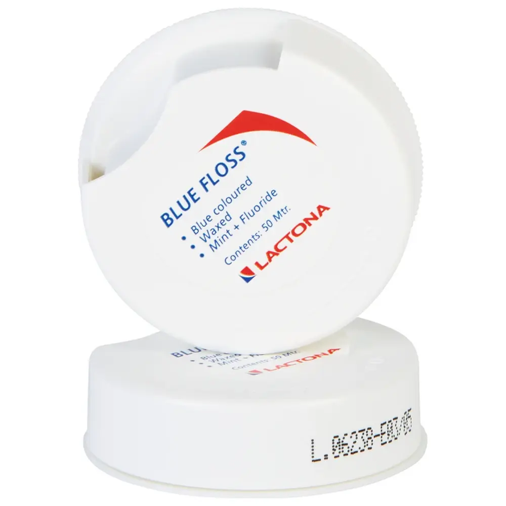 Lactona Europe Blue Floss - Packung 12 x 50 m