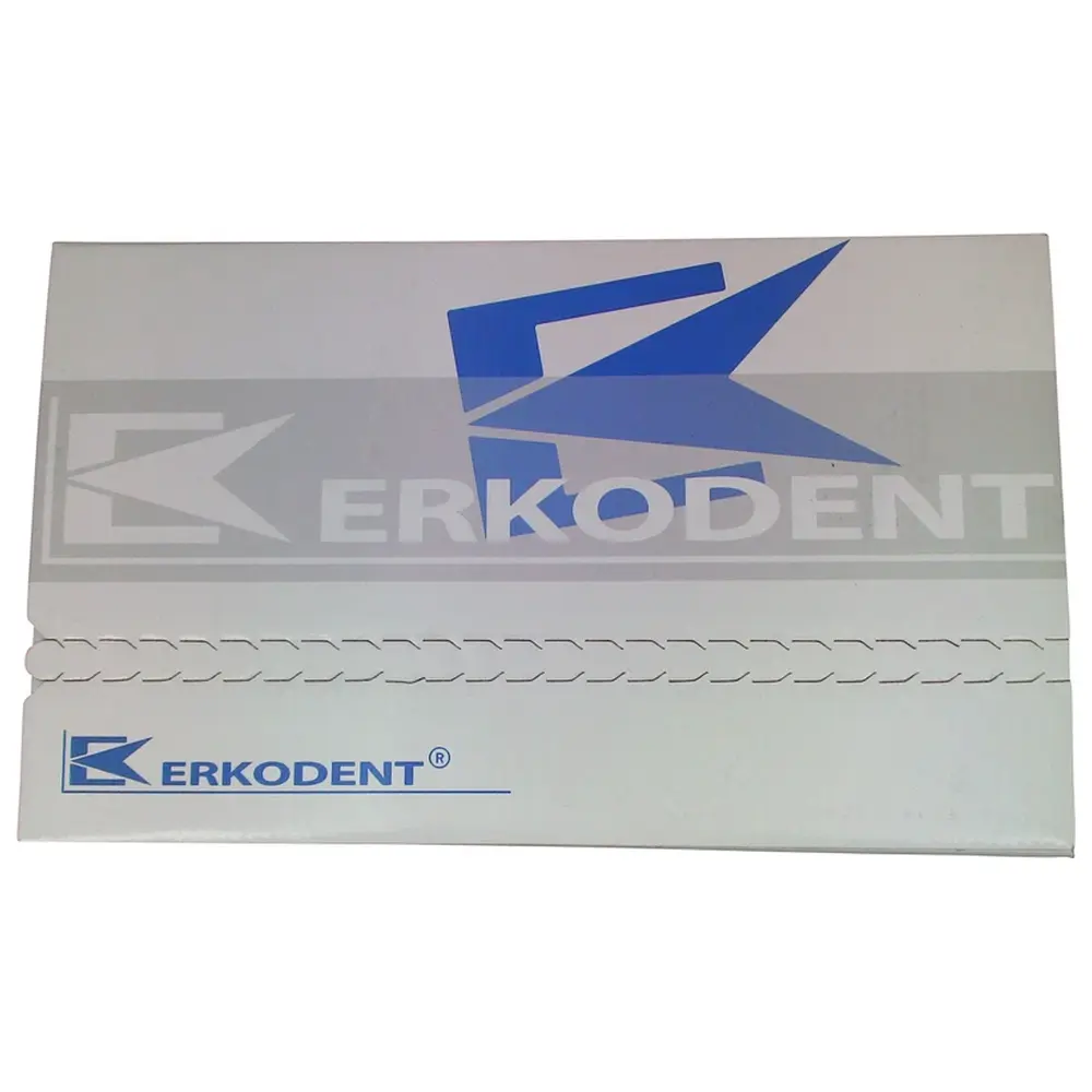 ERKODENT Wachsbisswälle - Packung 100 Stück rosa/opak, hart