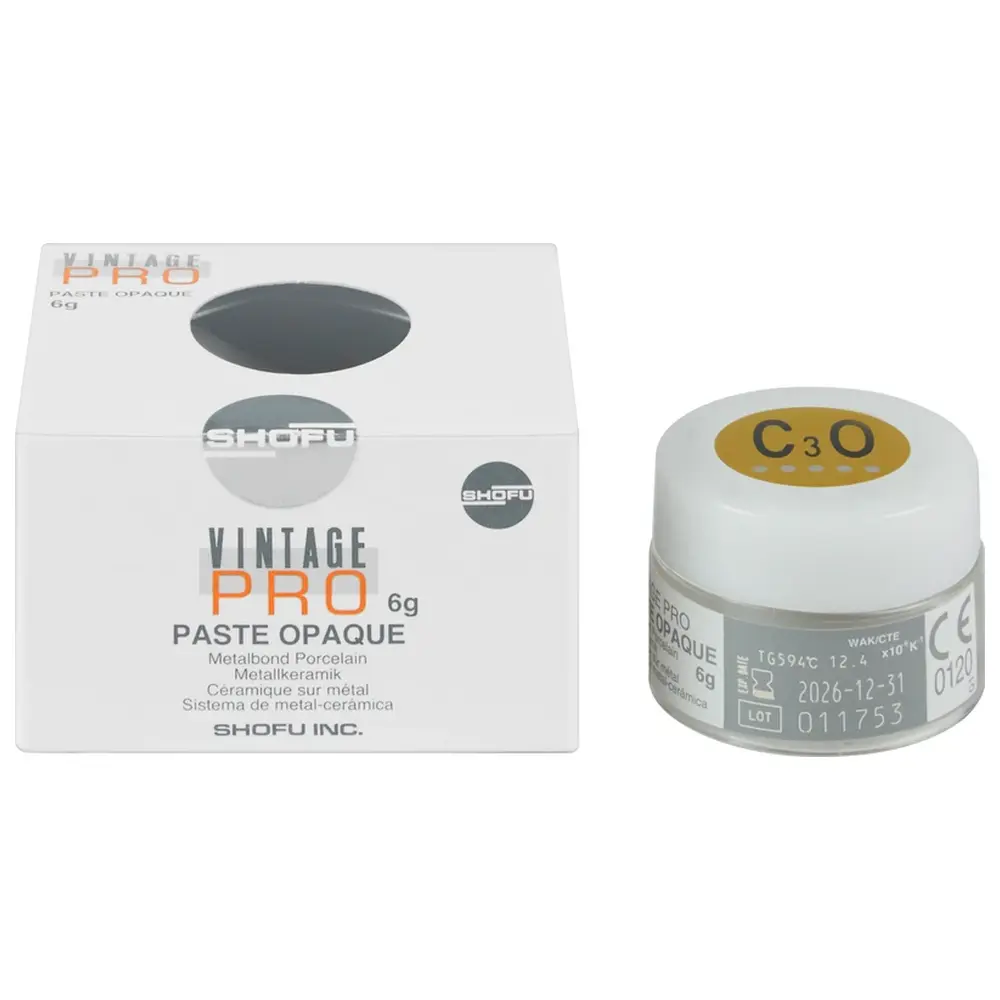 SHOFU VINTAGE PRO - Dose 6 g Paste opaque C3O