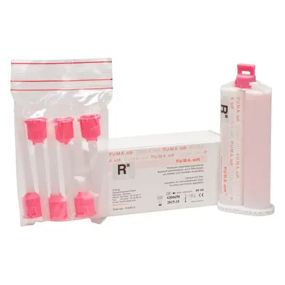 R-dental Dentalerzeugnisse GmbH P.U.M.A. soft Refill gingiva Doppelkartusche 50ml