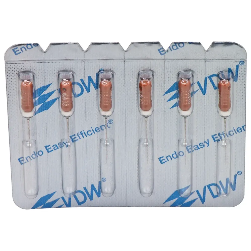VDW STERILE C-PILOT® Feilen - Blisterpackung 6 Stück 21 mm ISO 012