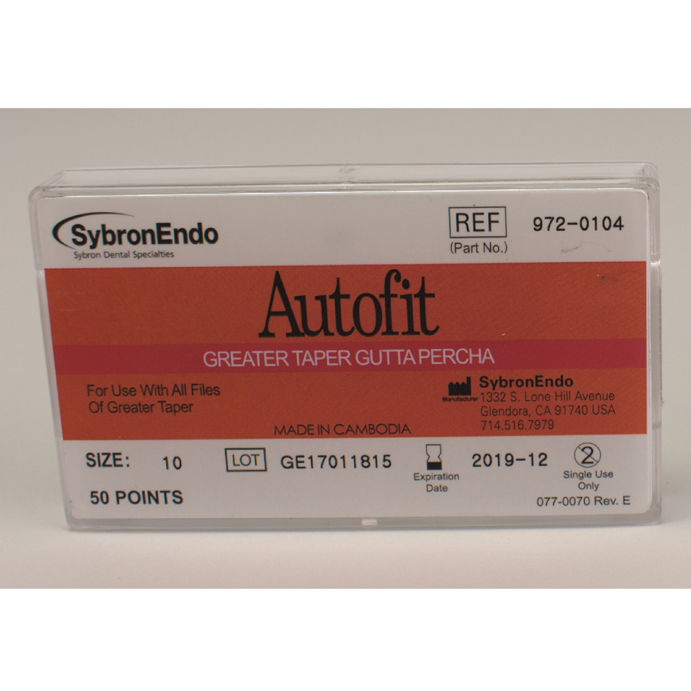 Guttaperchasp. Autofit Gt 10 50St