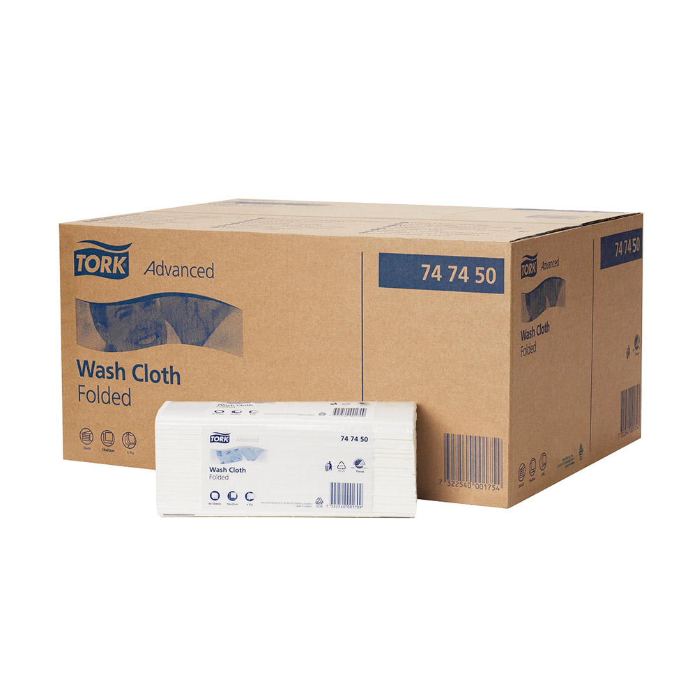 GX37340_Tork_Advanced_Waschtuch_gef_6lg_____Krt Tork Advanced Waschtuch gef. 6lg Krt
