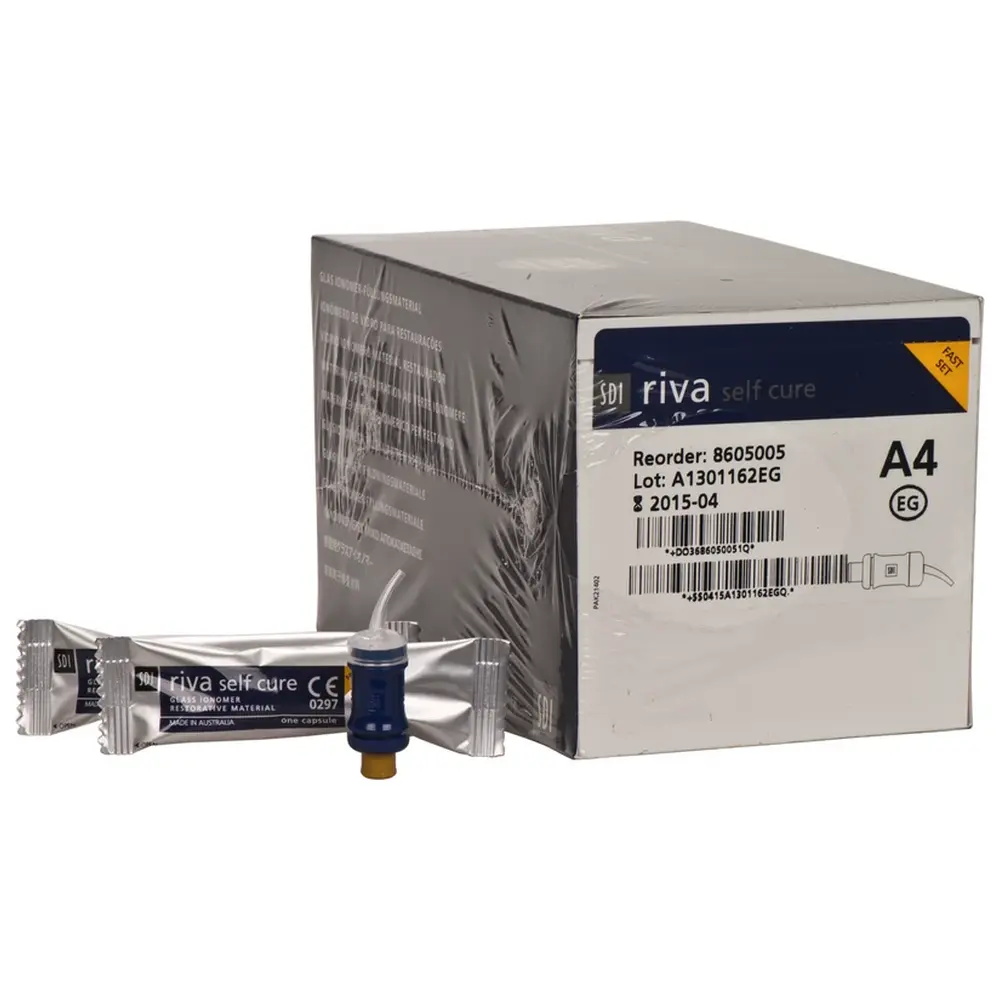 SDI riva self cure - Packung 50 Kapseln A4 schnellhärtend