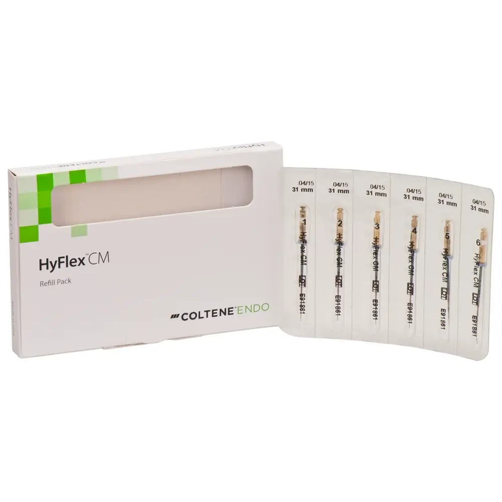 COLTENE HyFlex® CM - Packung 6 Stück 31 mm, Taper.04 ISO 015