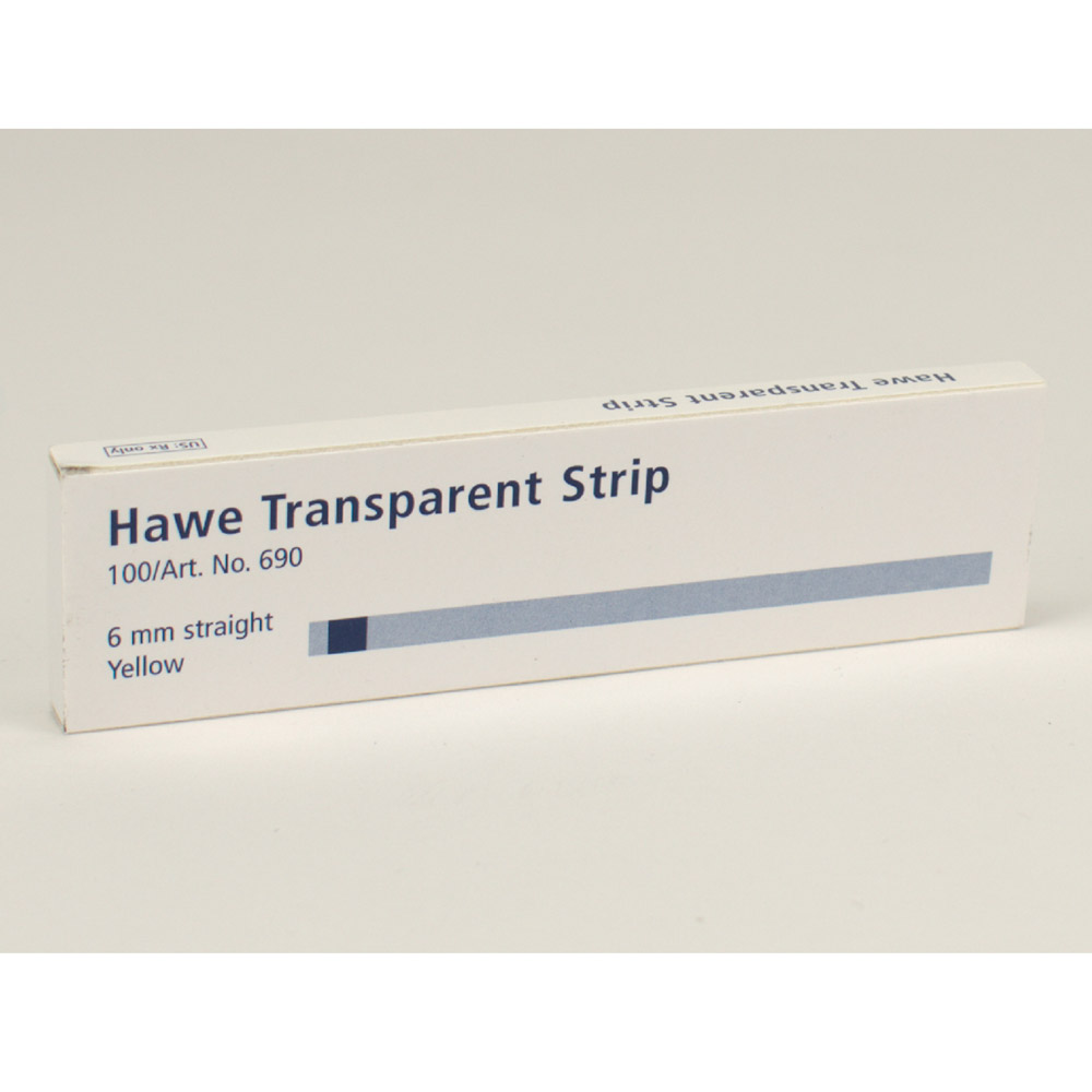 Transparent Strips ger. 6mm 690 Pa