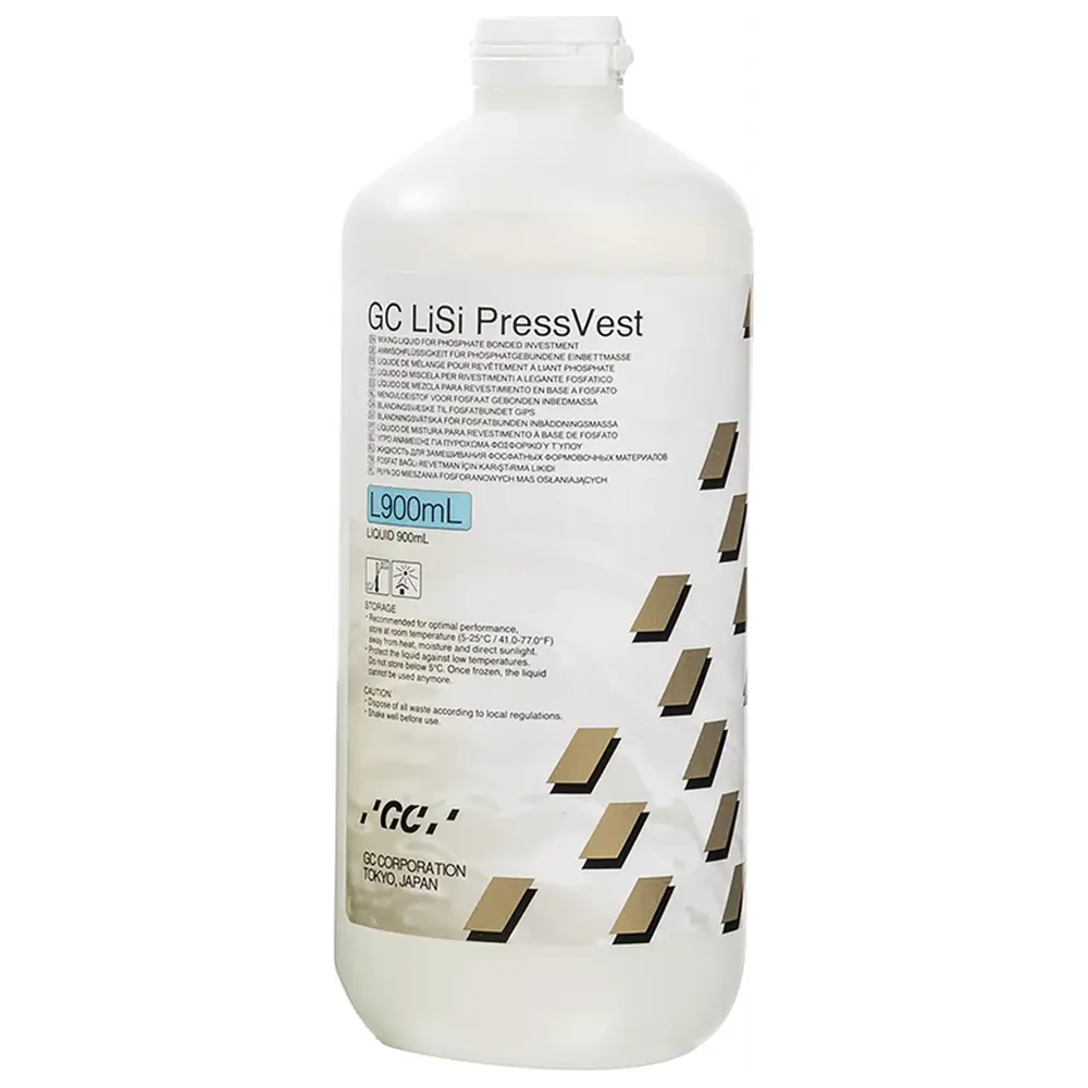 GC LiSi PressVest - Flasche 900 ml Flüssigkeit